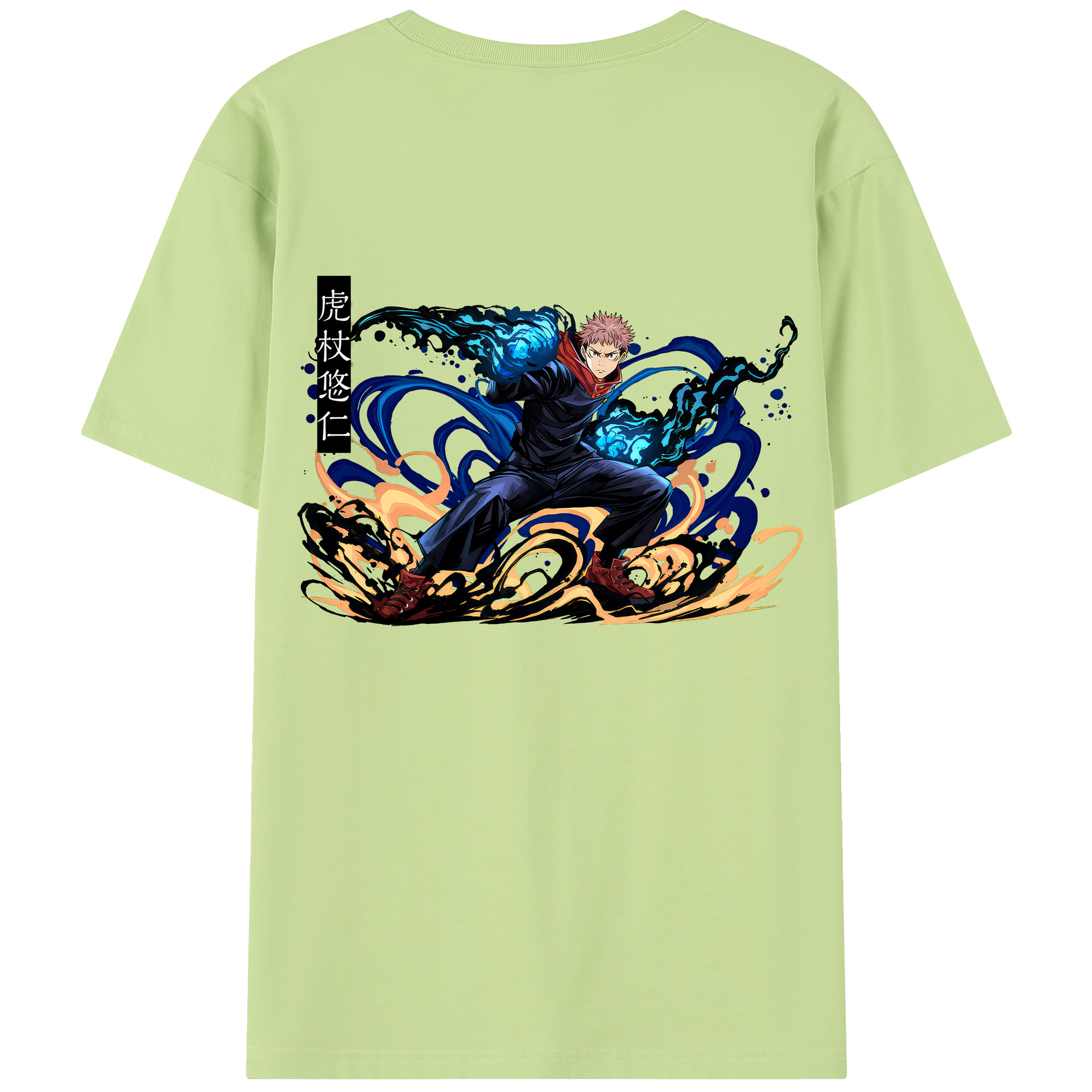 （画像用） 呪術廻戦 Jujutsu Kaisen 綿100％半袖Tシャツ（背面プリント）